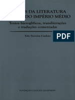 Textos Da Literatura Egipcia Do Imperio Me - Telo Ferreira Canhao