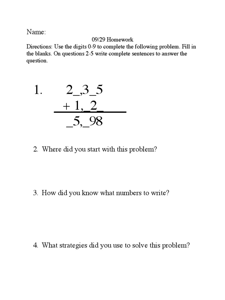 Homework 09.29 | PDF | Language Arts & Discipline | Self-Improvement