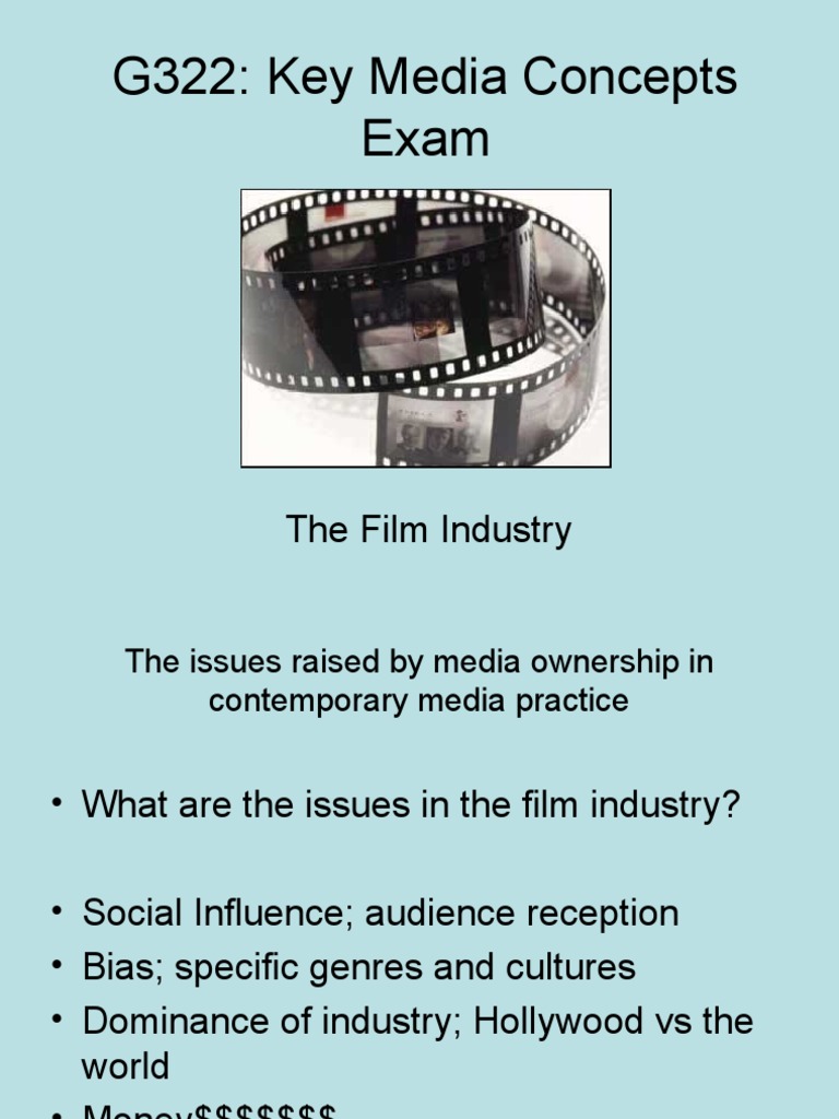 Film Industry Issues and Media Synergy | PDF | Mass Media ...