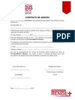 Contrato de Adesão - Sr. Natalio Dos Santos