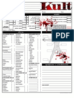 Kult 1E Char Sheet Editable