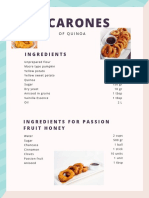 Recipe of Picarones