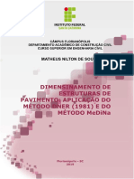 Dimensionamento de pavimento rodoviário