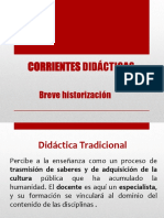 Corrientes Didacticas IPA 2019