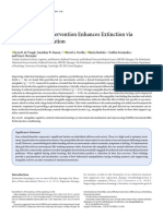 Eye-Movement Intervention Enhances Extinction Via Amygdala Deactivation