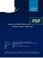 IPEA PP - Sobre - Drogras - No - Orcamento - Federa - 2005 - A - 2019