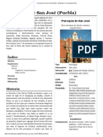 Parroquia de San José (Puebla) - Wikipedia, La Enciclopedia Libre