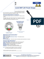 Magnetic Liquid Level DOT Lift Truck Gauge: ISO 9001:2008 CERTIFIED
