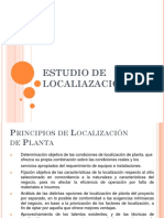 Estudio de Localizacion y Tamaño de Local