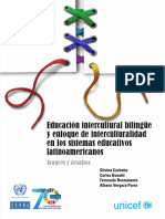 Educación Intercultural Bilingüe y Enfoque de Interculturalidad en Los Sistemas Educativos Latinoamericanos. Avances y Desafíos