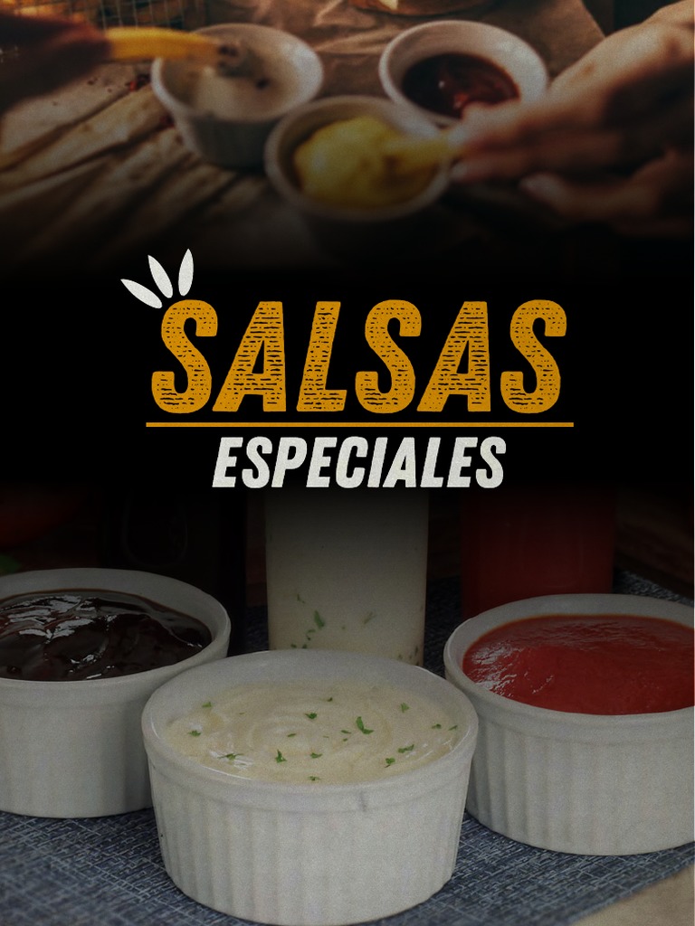 Salsas Especiales PDF Mayonesa Salsa