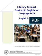 Literary Terms & Devices in English For Language Arts