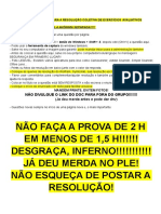 Mais Questões Parte 2