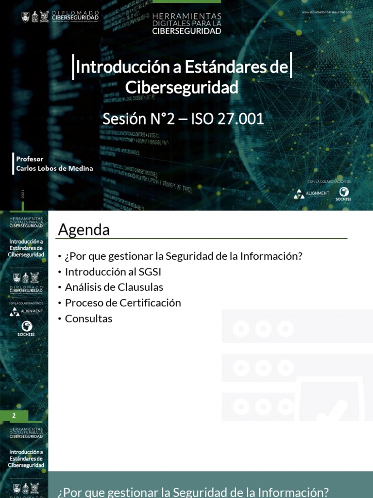 Estándares de Ciberseguridad ISO 27001 | PDF | La seguridad informática ...