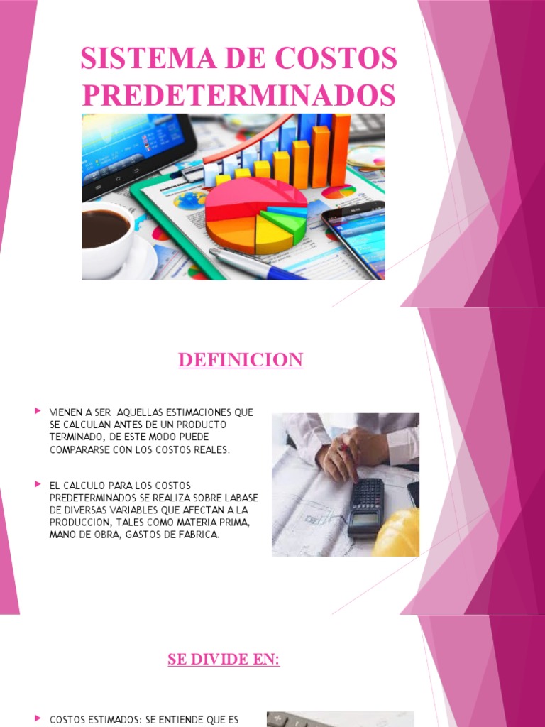 Costos Predeterminados | PDF | Costo | Presupuesto