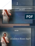 02 Que Enseña La Biblia Acerca de DIOS