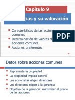 Capítulo 9 Valuación de Acciones