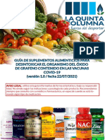 Guía de Complementos Alimenticios