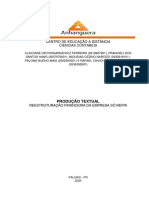 Portifolio Segundo Semestre. Reestruturação Empresa So Refri