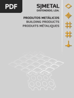 Catalogo S.J. Metal Distendido, Lda