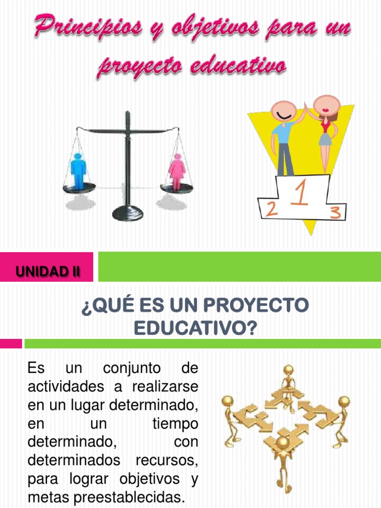 Etapas de un Proyecto Educativo | PDF | Planificación | Evaluación
