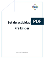 Trabajo en Casa Pre Kinder