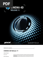 Download Cinema 4D 11 quickstart guide by anthonyjthorne1379 SN51708531 doc pdf