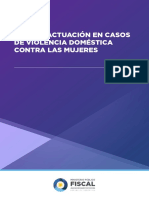 Guia de Actuacion en Casos de Violencia Domestica Contra Las Mujeres