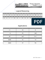 Logical Reasoning Test Practice Questions