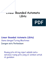 Meeting 14 Linier Bounded Automata (LBA)