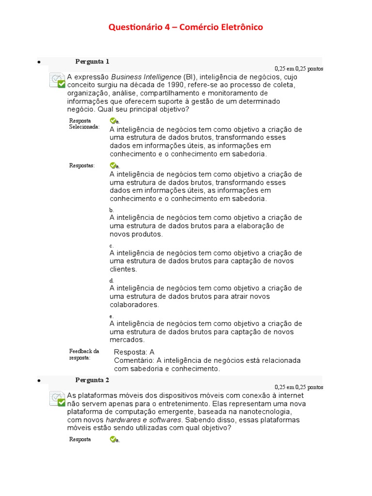 Avaliações - FASUL Educacional EAD - ESTRUTURA DE DADOS (8
