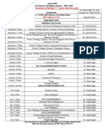 Junior Honors Cell Biology Seminar Fall 2019 Schedule