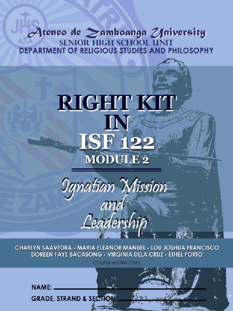 FINAL Module 2 ISF 122 Learning Kit Template PDF Spiritual