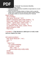 Binary File Questions