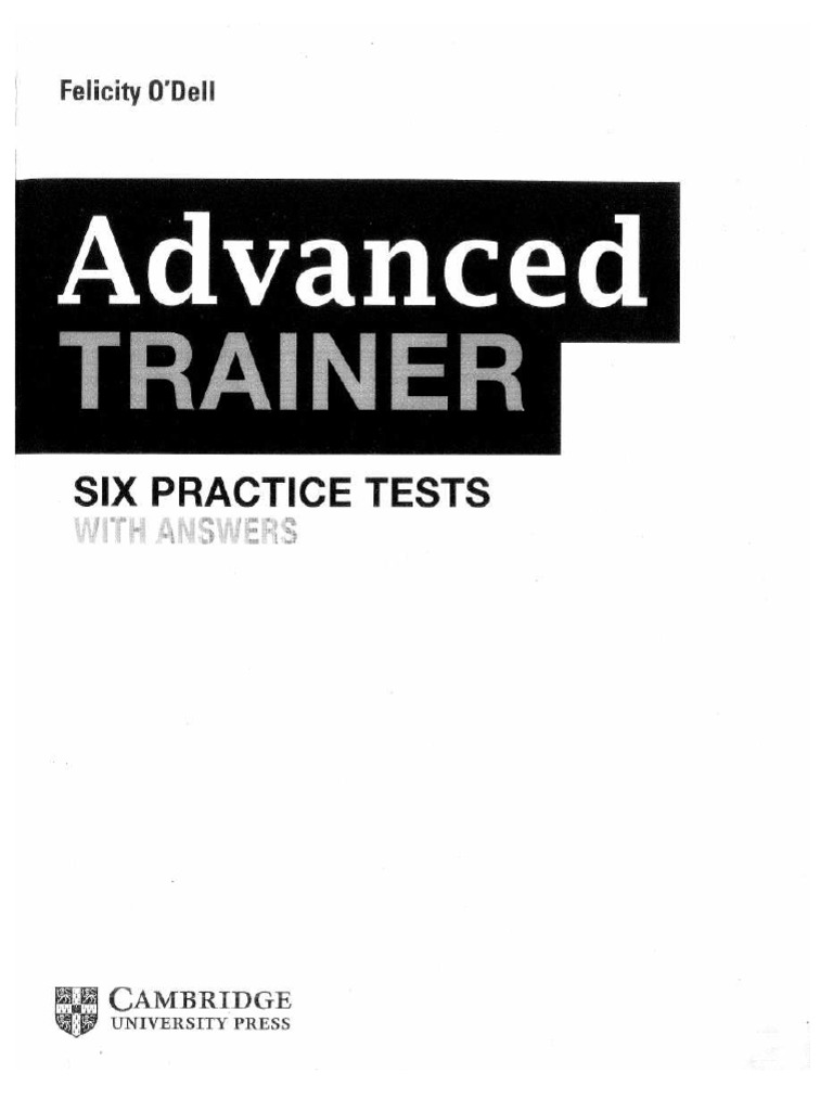 Advanced Trainer | PDF