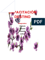 CAPACITACIÓN DESTINO Deber