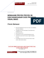 Modul 4 Memahami Proyek Proyek VB Dan Dasar-Dasar VB Code Visual Basic