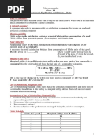 11 Economics - Consumer's Equilibrium