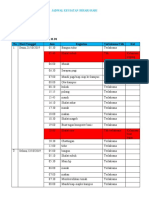 Jadwal Kegiatan Sehari