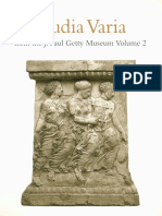 Studia Varia From The J. Paul Getty Museum Volume 2