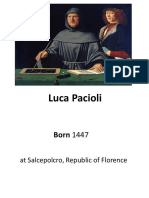 Accounting 1 (SHS) - Week 1 - Luca Pacioli