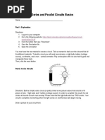 PHYS 121L - Laboratory Activity No. 6 - Series and Parallel Circuits Basics