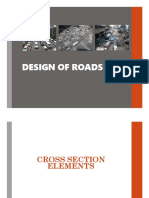 V (D) - Design of Highways (Cross Section Elements)