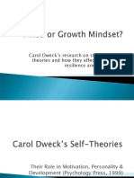 Prof Dweck-Theory