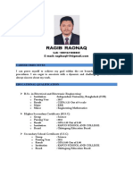 Ragib Raonaq: B.Sc. in Electrical and Electronic Engineering