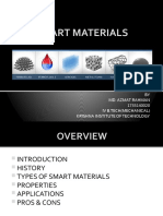 Smart Materials: BY Md. Azmat Rahman 1735140020 Iv B.Tech (Mechanical) Krishna Institute of Technology