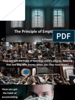 The Principle of Emptiness: A Presentation by Rajiv Bajaj