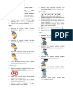 PKn Matematika SBdP PJOK Soal Latihan