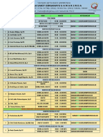 Jadwal Fix 2020 Untuk Medsos RSD - Mar