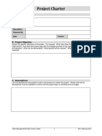 Project Charter Template 2